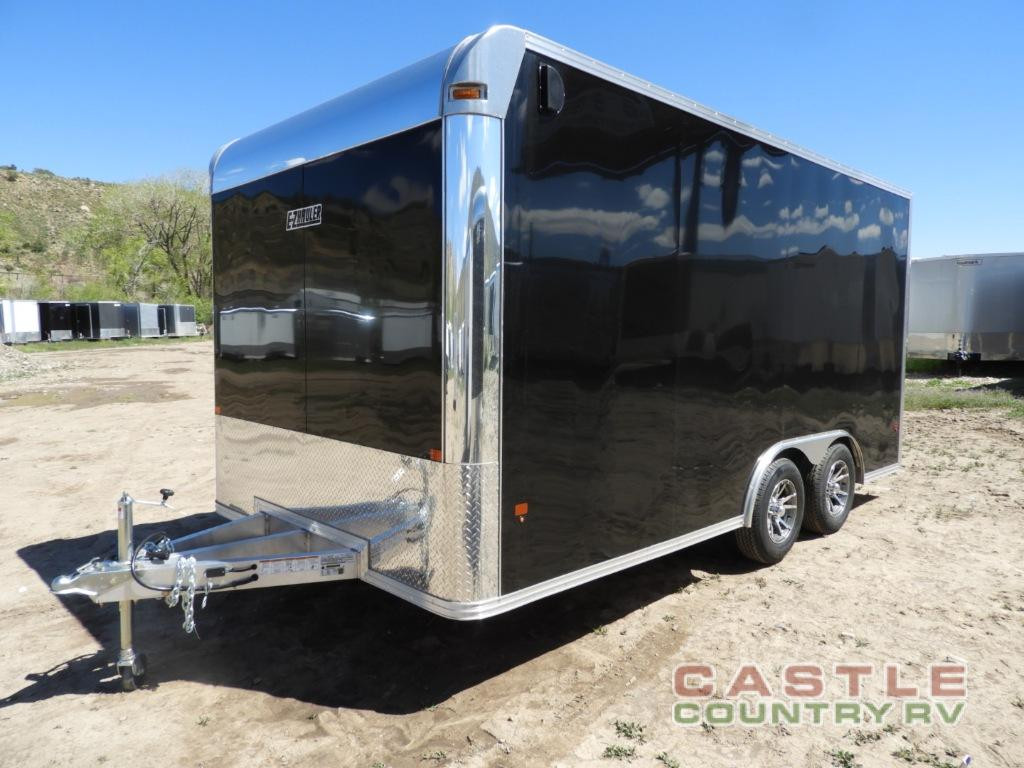 Alcom EZ black cargo trailer for sale