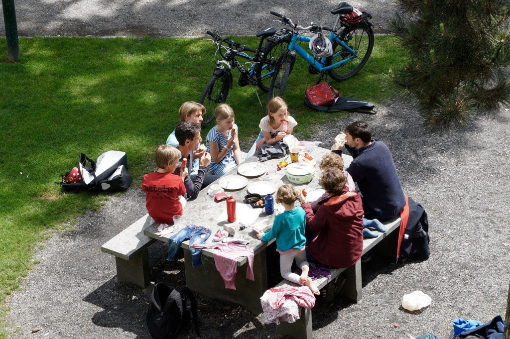 family camping