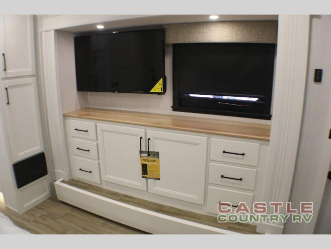 Dresser and TV in the master bedroom
